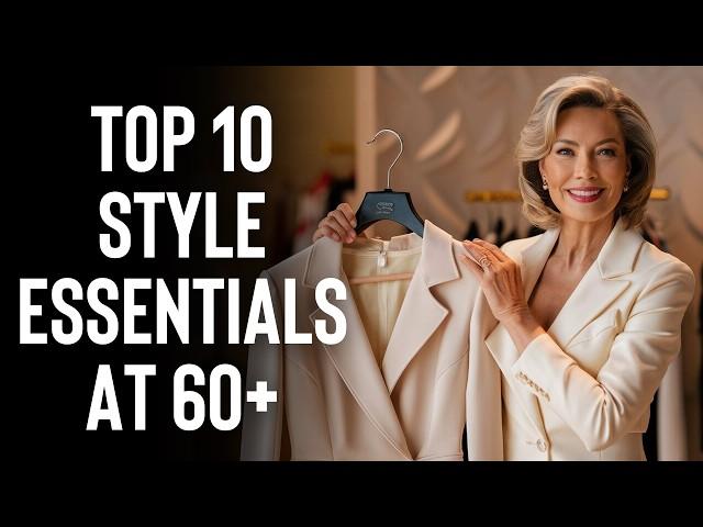 Top 10 best fashion pieces for women over 60+