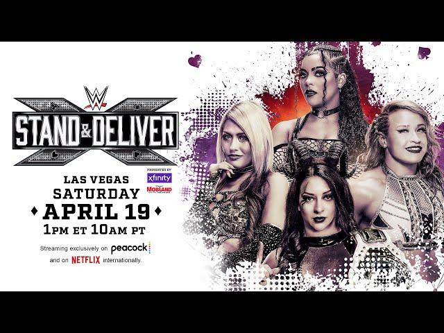 NXT Women’s Championship Fatal 4-Way Match: Stand & Deliver 2025 Hype Package