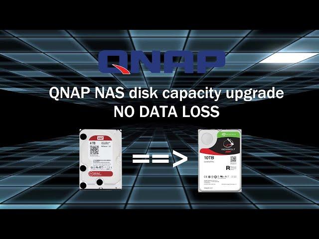 QNAP increase disk space with no data loss