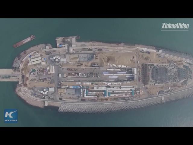 Driving through undersea tunnel of world's longest cross-sea bridge