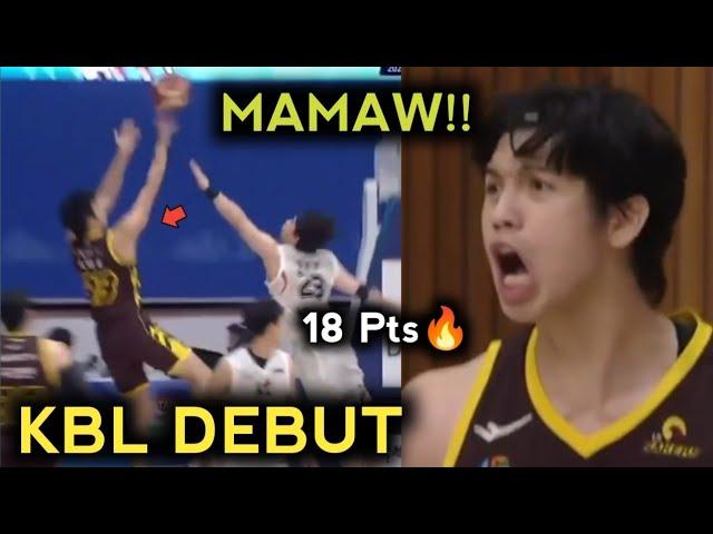 Carl Tamayo KBL CUP DEBUT!! Mamaw agad, Ginawang Asintahan ang Bantay | Highlights