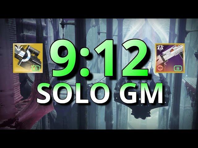 Solo The Lightblade Grandmaster in 9 Minutes! (9:12 Plat, WR)