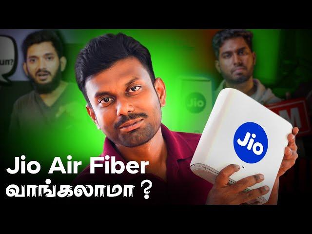 Jio Air Fiber Review Tamil | உண்மைகளும் உருட்டுகளும் | Jio Airfiber Tamil Channel List