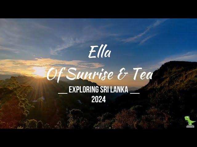 Ella Tea, Nine Arches Bridge and a Majestic Sunrise | Ella ඇල්ල, Sri Lanka 