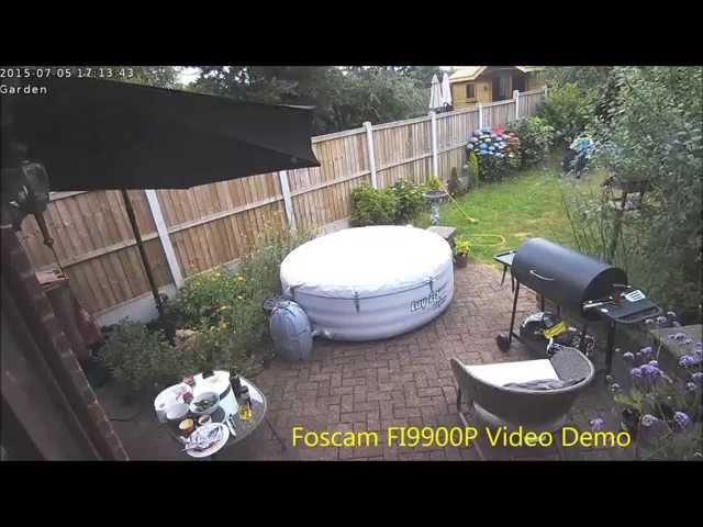 Foscam FI9900P Day & Night Video Demo