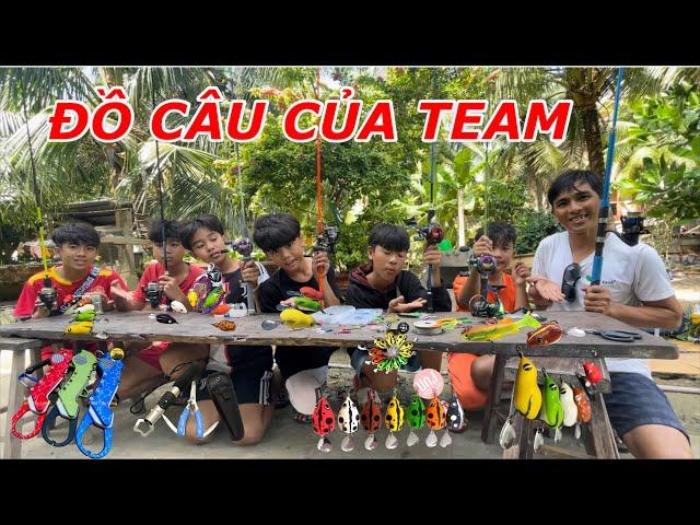 Rivew Cần Câu Máy Dây Câu Và Mồi Giả Lure Của Thành Viên Trong Team