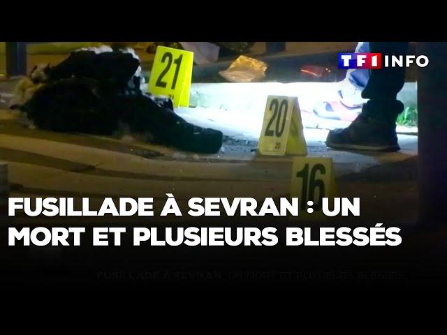 Fusillade à Sevran : un mort et plusieurs blessés