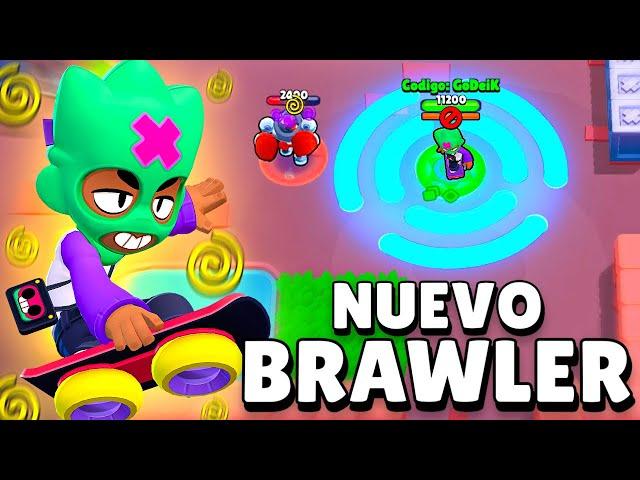 ASI ES OLLIE *NUEVO BRAWLER QUE HIPNOTIZA* en BRAWL STARS | SNEAK PEEK