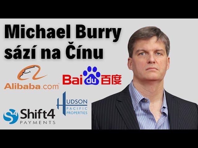 Michael Burry 2Q2024 sází na Čínu