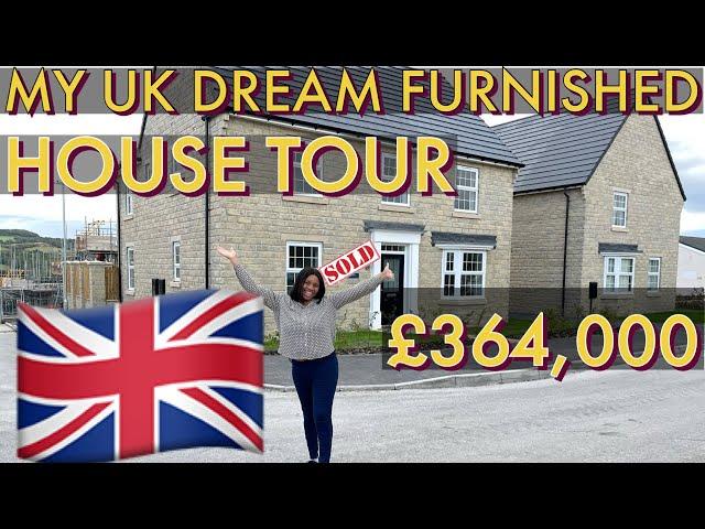 HOUSE TOUR OF MY UK DREAM HOME |3 BEDROOM DETACHED NEW BUILD IN THE UK FT WHITECALLING