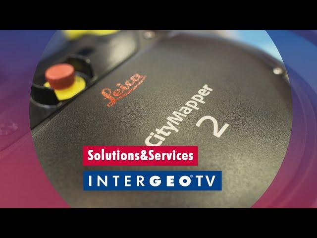 Solutions & Services INTERGEO TV with #CityMapper-2 from #hexagon