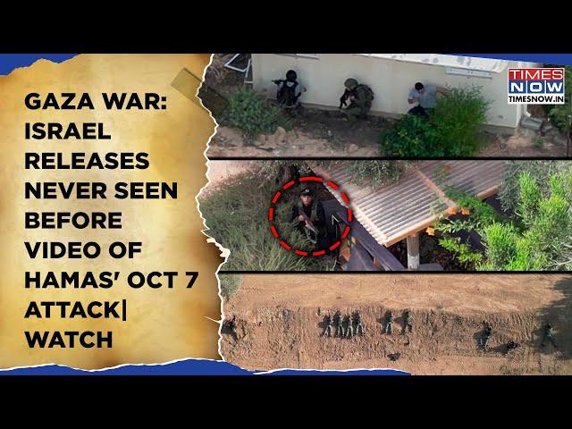 Watch: Israel Releases Never Seen Before Video Of Hamas' October 7 Attack| Gaza War Anniversary