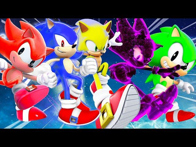 If I Touch a Color in Every Sonic Game, The Video Ends