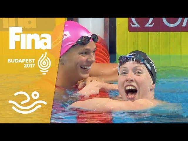 Lilly King sets up WR in 50m breast! | Samsung Play of the Day | #FINABudapest2017