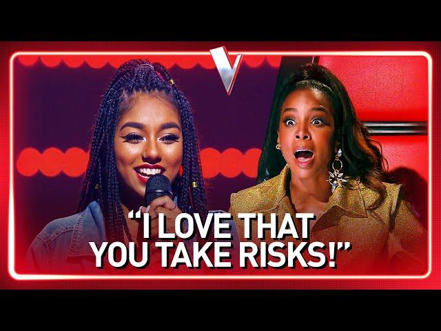 UNIQUE take on Eminem's Lose Yourself SHOCKS the Coaches on The Voice | Journey #186