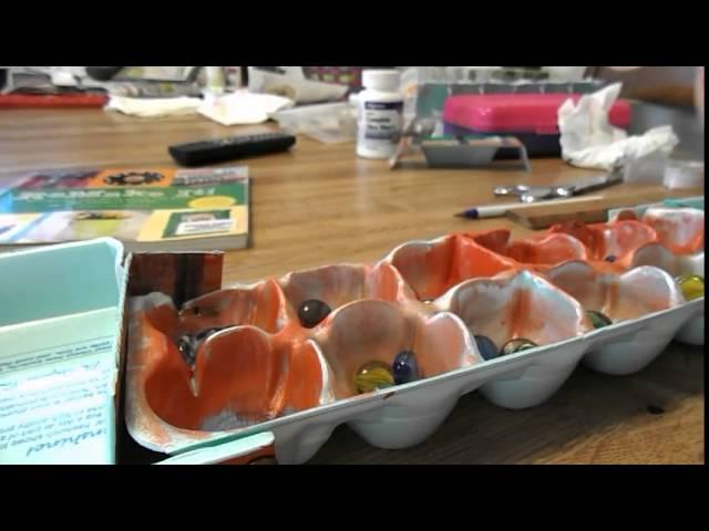 how to make egg carton mancala game