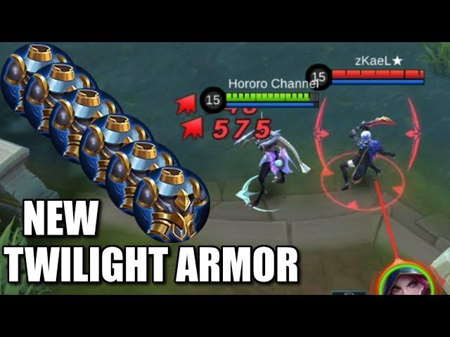 NEW TWILIGHT ARMOR EFFECT!