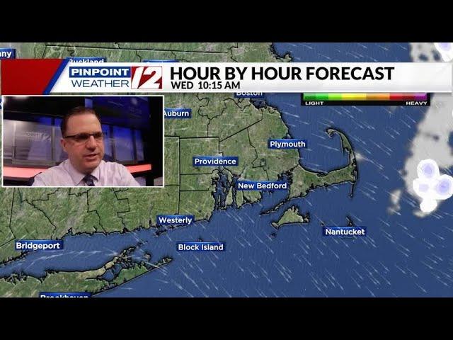 WPRI 12 Weather Now 12/4/24:  Incr. Clouds Today; Rain and Some Snow Tonight