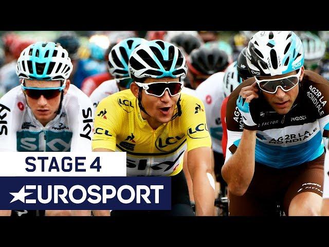 Critérium du Dauphiné 2018 | Stage 4 Highlights | Cycling | Eurosport