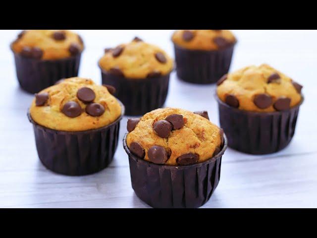 Never throw away the overripe banana again, make simple muffins in just 10 minutes