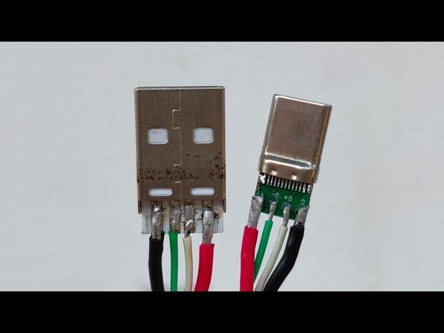 how to repair type c cable,how to repair type c cable at home,