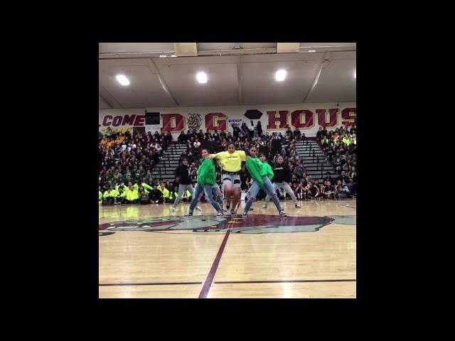 MUST WATCH ! Cardi B’s Bartier Cardi Makes High School Dance Rally so Hype