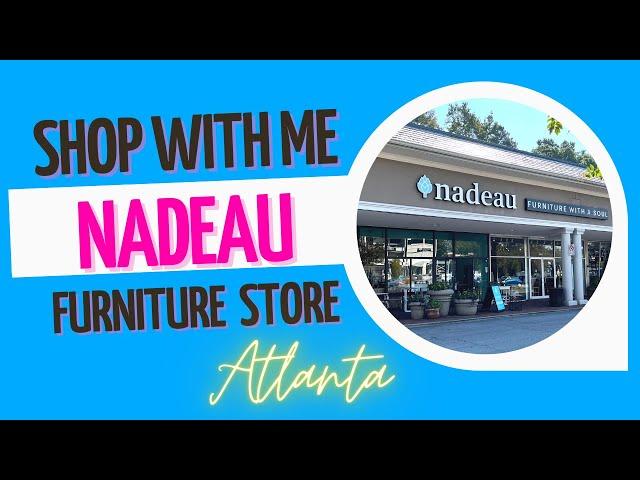 Day 289: Nadeau Furniture Store | Shop with Me | New Home Decor