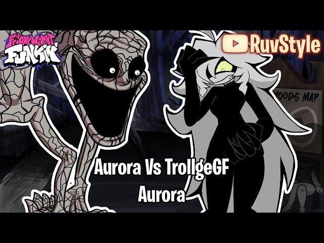 FNF Aurora but TrollgeGF vs Aurora