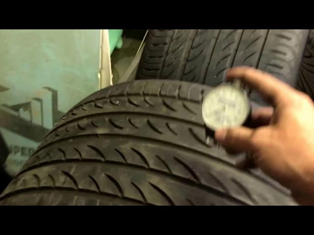 How to use a tire durometer .