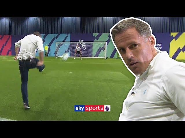 Carragher and Neville recreate Ruben Neves' INCREDIBLE volley!