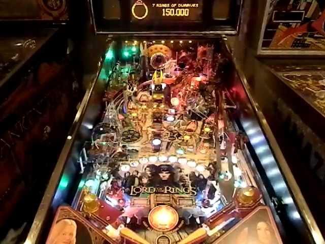 LORD OF THE RINGS GOLD LE Pinball Machine ~ GRC Gameplay Archive ~ MAT Scores 28,407,990...