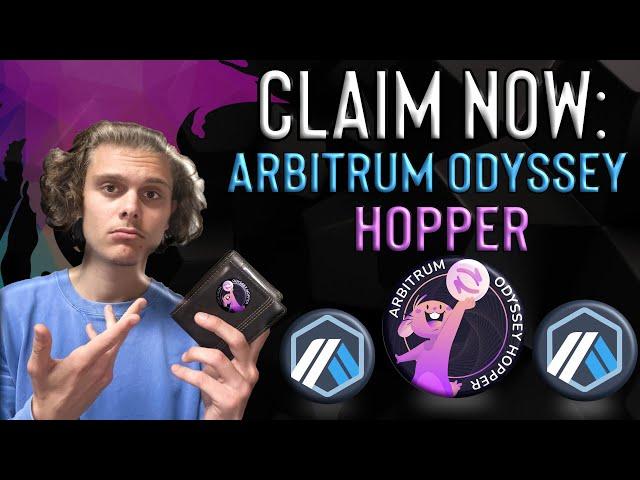 Claim Hopper NFT | Arbitrum Odyssey Hopper | Arbitrum Airdrop #7