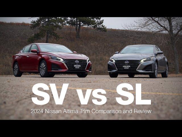 2024 Nissan Altima SV vs SL | Comparison and Review