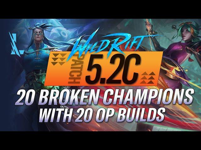 20 BROKEN CHAMPIONS AND 20 OP BUILDS! FIEND QUELLER WILD RIFT EVENT | RiftGuides | WildRift