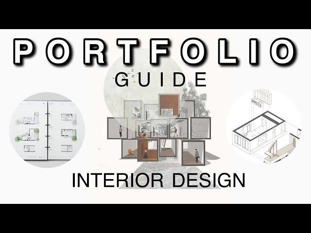 THE PORTFOLIO THAT WILL GET YOU THE JOB | How to make an interior design portfolio