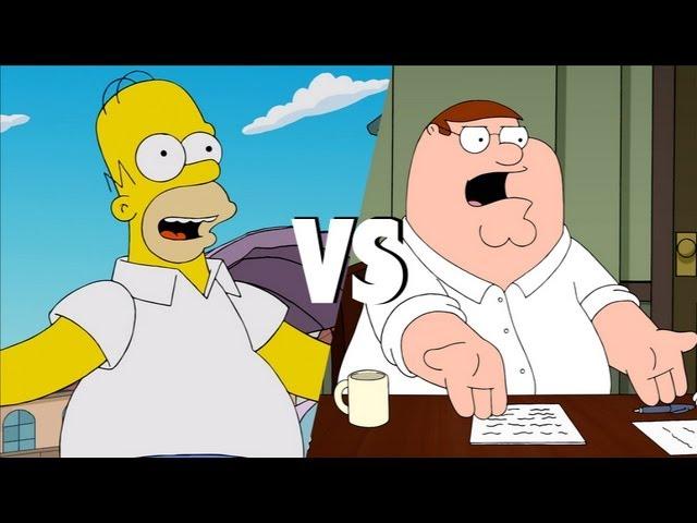 Homer Simpson vs. Peter Griffin