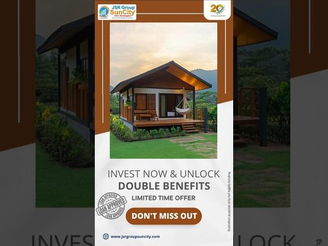 Smart Investors, Here’s the Golden Opportunity! JSR Group Suncity Offers FREE Weekend Home!