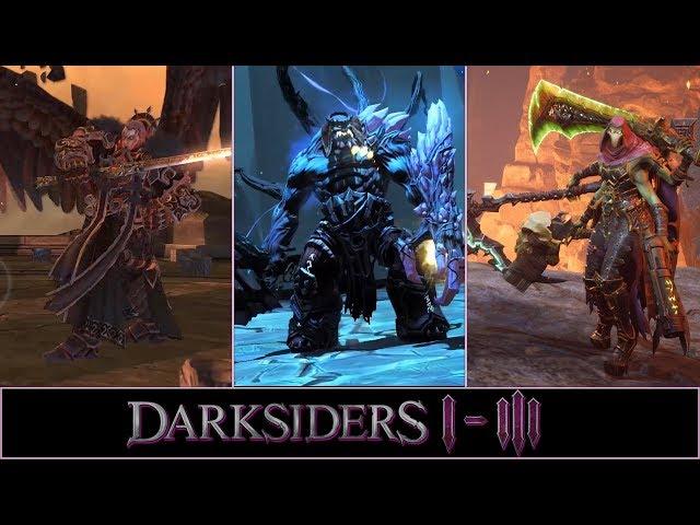 The Final Fights of Darksiders 1-3 (incl. DLCs)