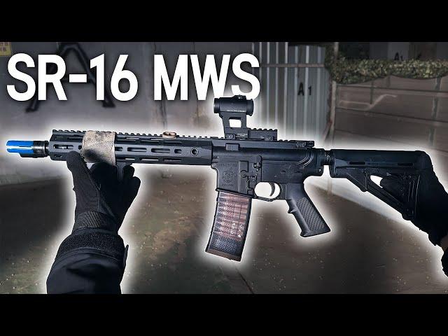 OMG SR-16 MWS GBBR CQB 게임플레이