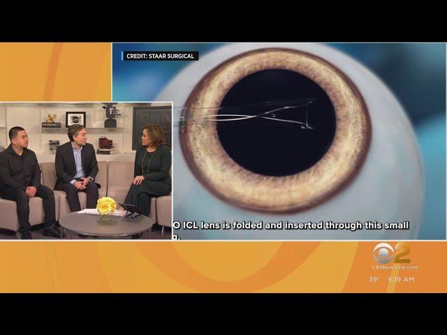 Doctor explains new eye procedure for vision problems