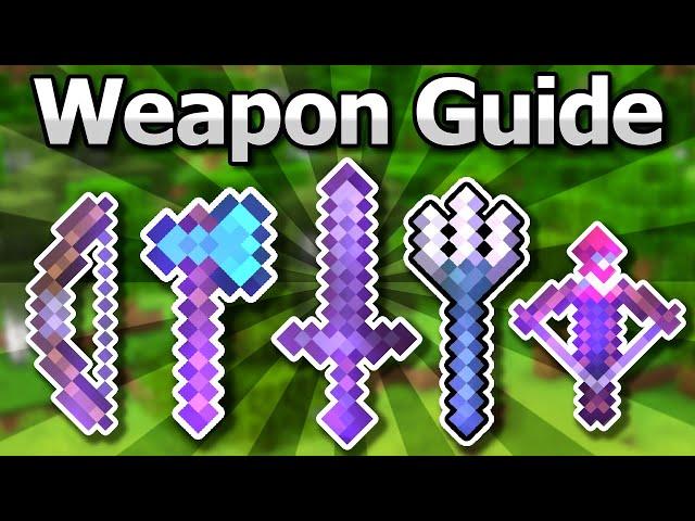 The Ultimate Minecraft 1.20 Weapons Guide - Sword, Bow, Axe, Trident & Crossbow Compared