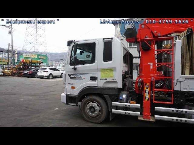 Korea Equipment export of the Truck Crane !!