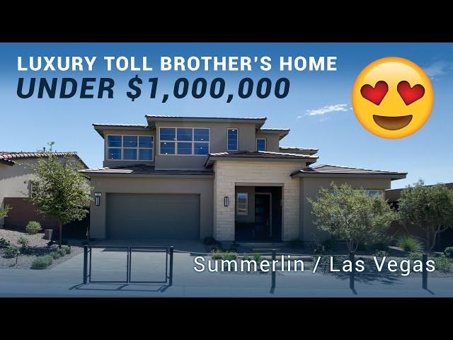 STUNNING Contemporary Luxury Home in Las Vegas Starting Under $1M - Toll Brothers - Alba Elite Model