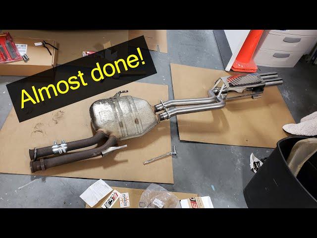 Mercedes W140 S600 Eisenmann Exhaust - Almost Done!