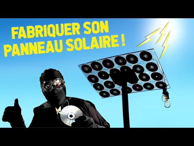 ️ Les panneaux solaires faits maison