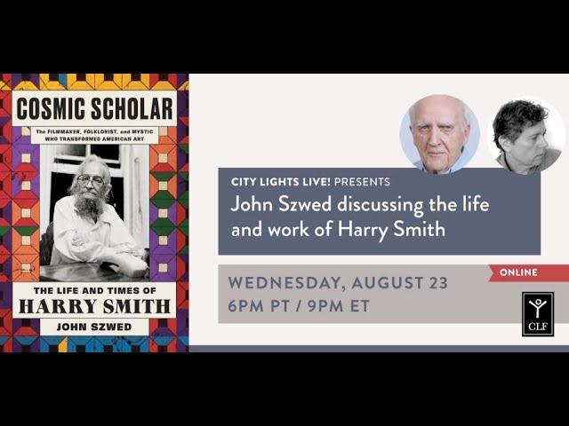 CITY LIGHTS LIVE! John Szwed in conversation with Raymond Foye