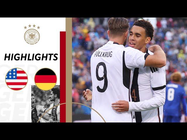 Successful Nagelsmann debut | USA vs. Germany 1-3 | Highlights | Friendly