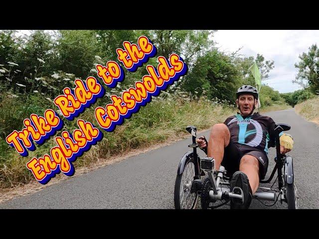 Recumbent Trike ride to the Cotswolds. Wiltshire Man