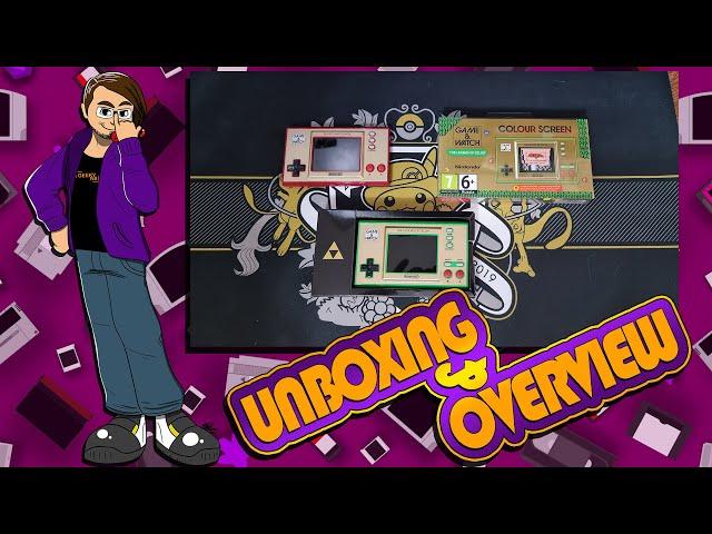 The Geeky N8 Show | Unboxing  and Overviewing the Legend Of Zelda Game & Watch | Zelda 35