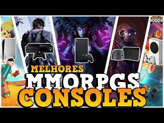 OS MELHORES MMORPGS PARA CONSOLES | PS4, PS5, XBOX ONE/SERIES E NINTENDO SWITCH 